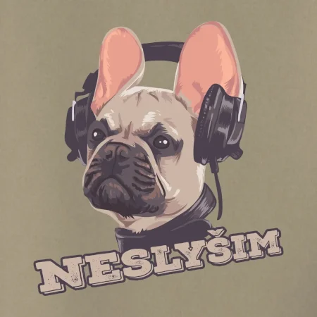 Francouzský buldoček neslyším