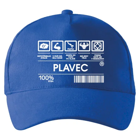 Čárový kód  - Plavec/plavkyně