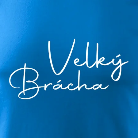 Velký brácha - nápis na zádech
