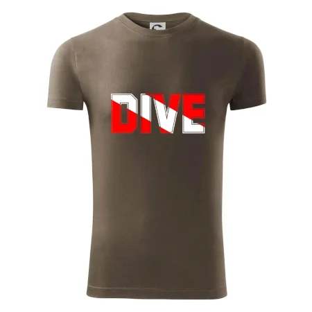 Dive nápis vlajka