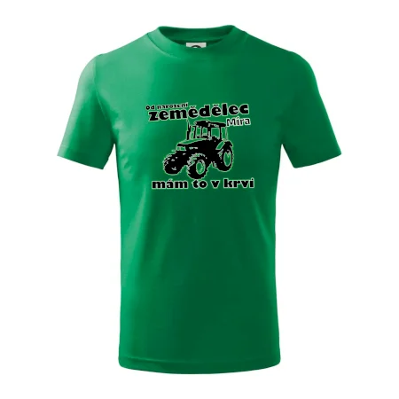 Od narození zemědělec, mám to v krvi