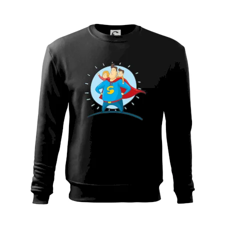 Táta superman - holka a kluk