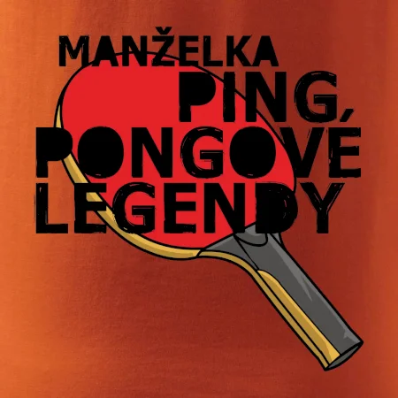 Manželka ping pongové legendy