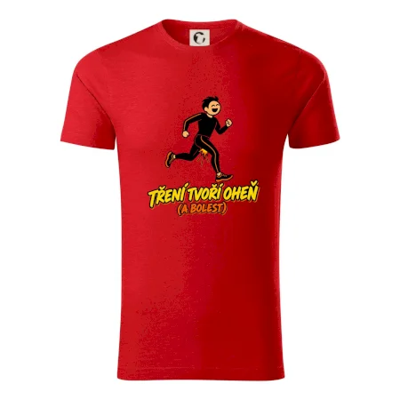 Běžecké tření tvoří oheň