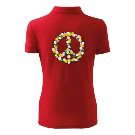 Peace symbol kopretiny
