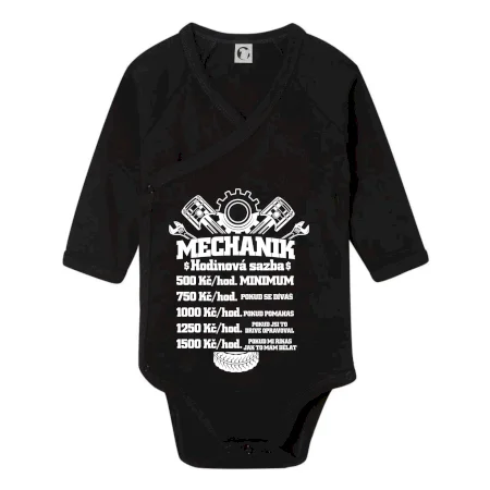Mechanik - hodinová sazba