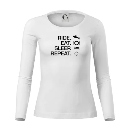 Ride Eat Sleep Repeat koně
