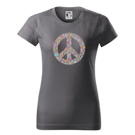 Peace symbol lístečky