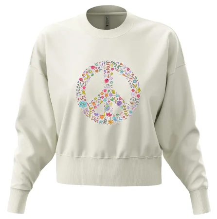 Peace symbol lístečky