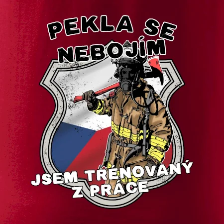 Hasič jsem trénovaný z práce