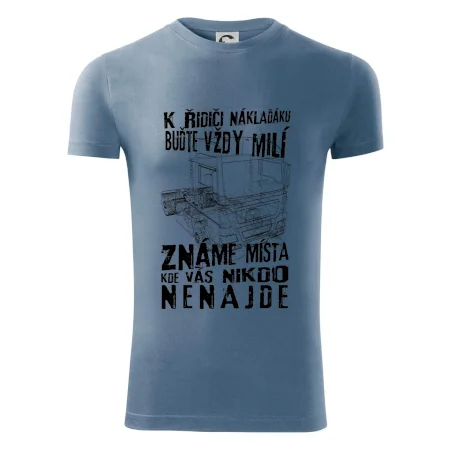 K řidiči náklaďáku buďte vždy milý