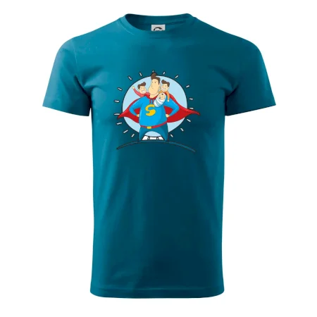 Táta superman - kluk, kluk a dítě