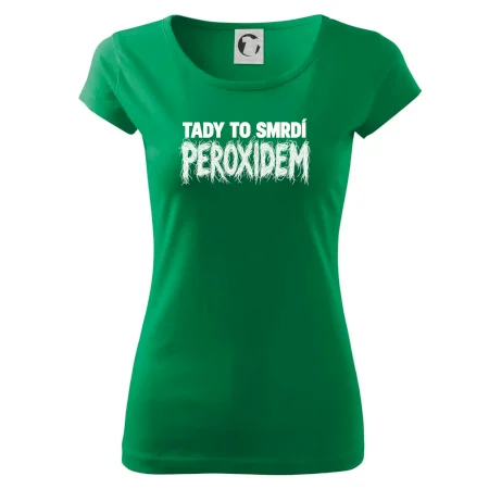 Tady to smrdí peroxidem
