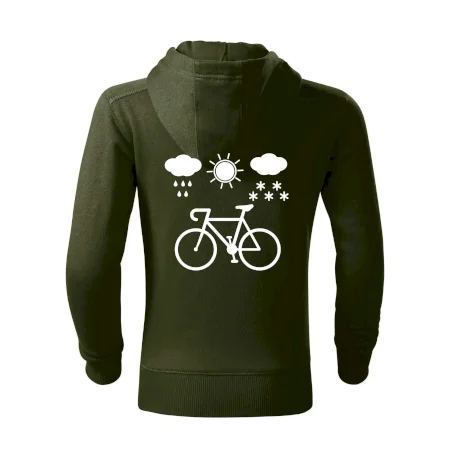 Cyklista za každého počasí