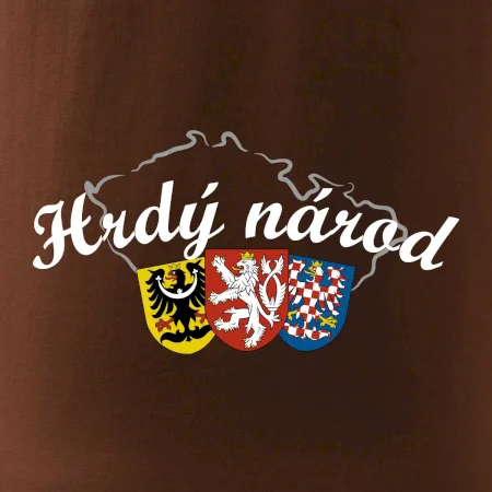Hrdý národ - mapa a znaky