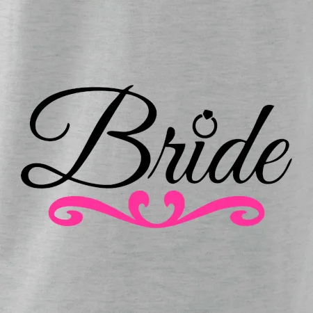 Nápis bride s prstenem