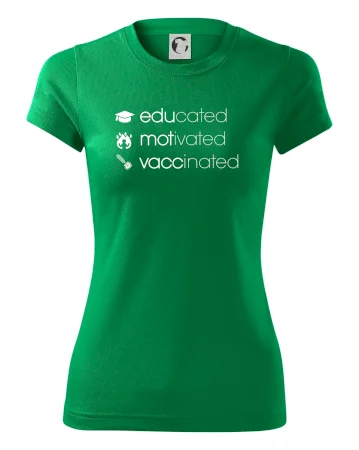 Educated motivated vaccinated