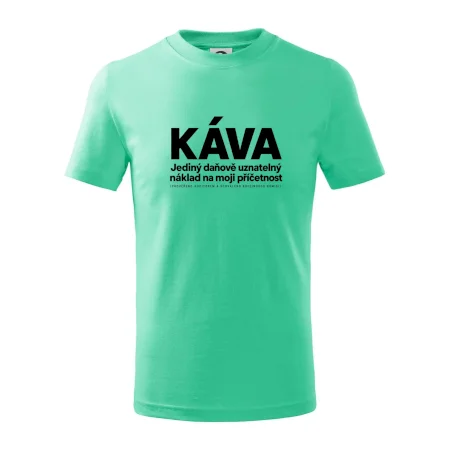 Káva daňově uznatelný náklad na příčetnost