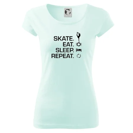 Eat sleep skate - lední bruslení