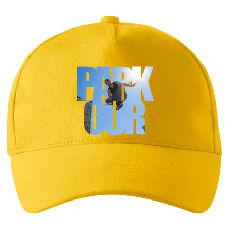 Parkour nápis nebe