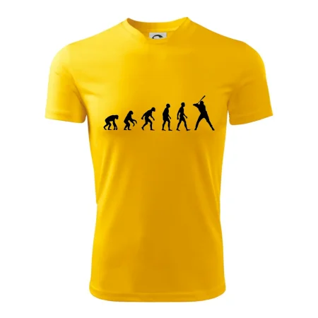 Evoluce baseball pálkař nápřah