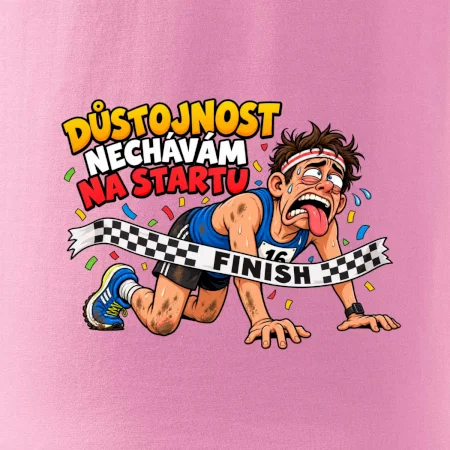 Běžec důstojnost nechávám na startu