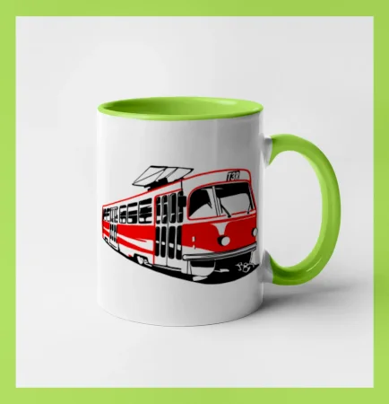 Tramvaj T3R barevná