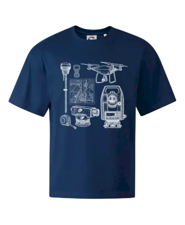 Geodet teodolit dron