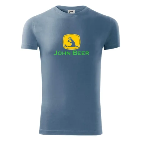 John Beer jelen s pivem