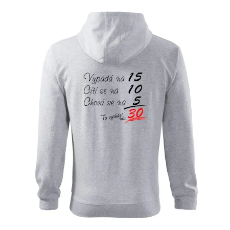 Vypadá, cítí se, chová se - 30 let