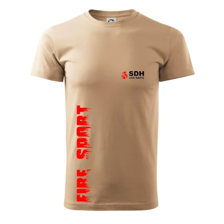 SDH nápis (oheň, firesport, název sboru - vlastní nápis)