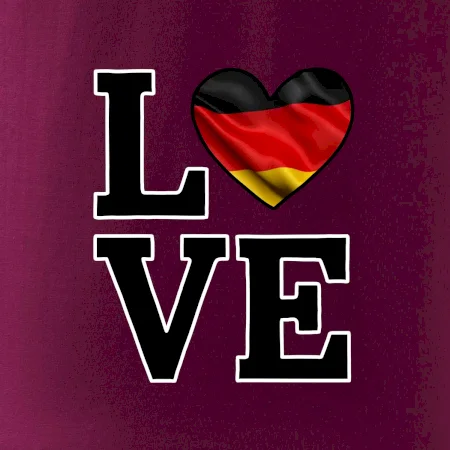 Love Německá vlajka