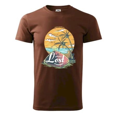 Beach camping get lost somewhere