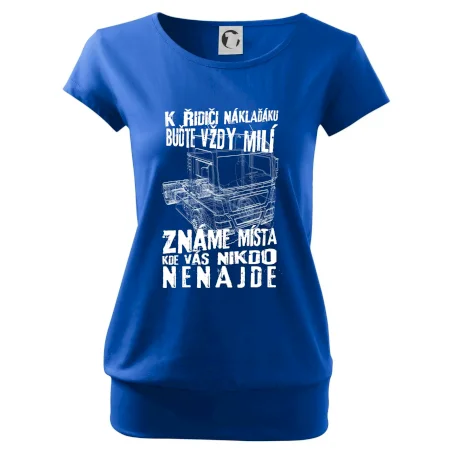 K řidiči náklaďáku buďte vždy milý