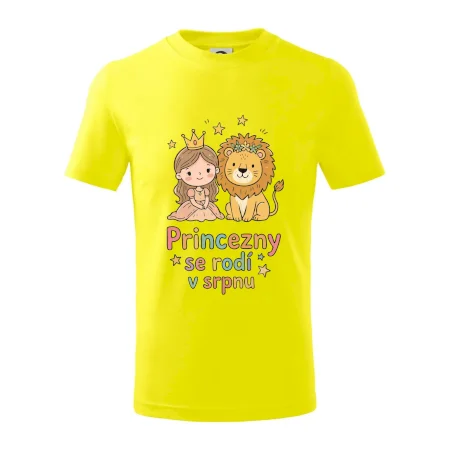 Dětský obrázek - princezny se rodí v srpnu