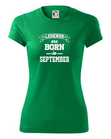 Legends are born in September