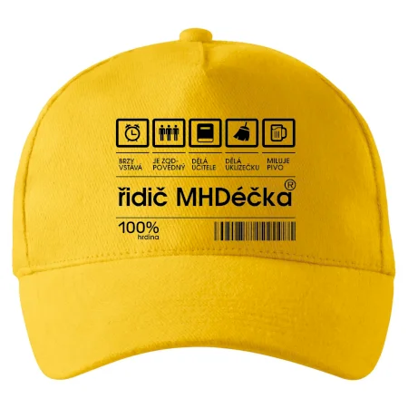 Čárový kód -  Řidič MHD