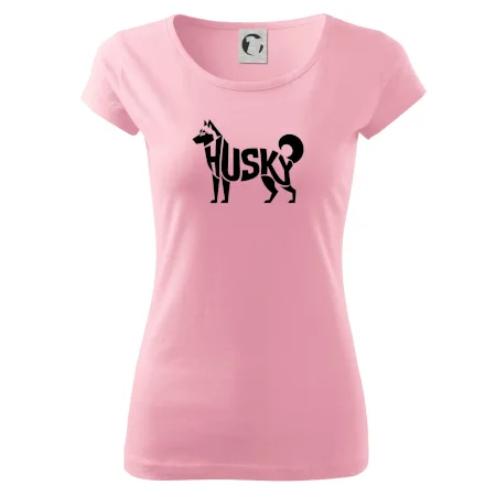 Husky nápis v těle