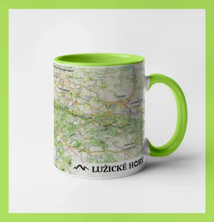 Hrnek - Lužické hory mapa