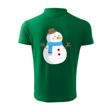 Sněhulák se šálou