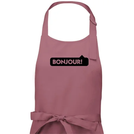 Nápis Bonjour