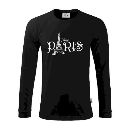 Paris nápis Eiffelovka rovný