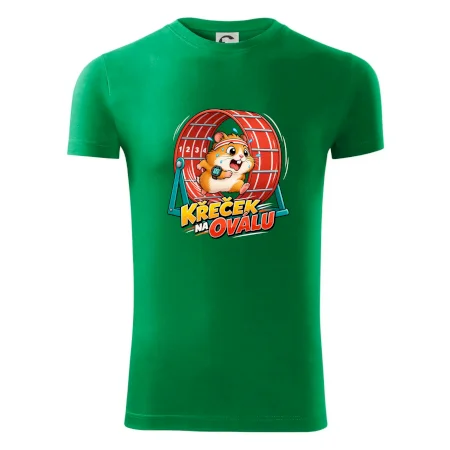 Běžecký křeček na oválu