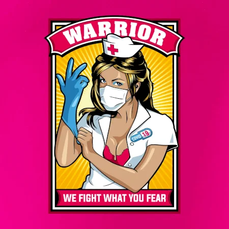 Corona Nurse warrior