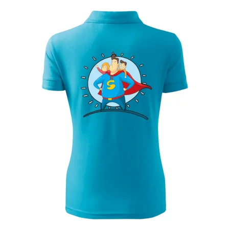 Táta superman - holka a kluk