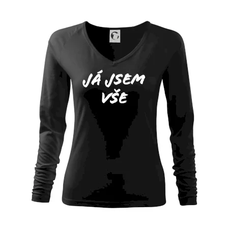 Nápis Já jsem vše!