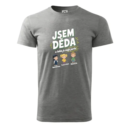 Děda a jeho parta (obrázky a jména vnuků)