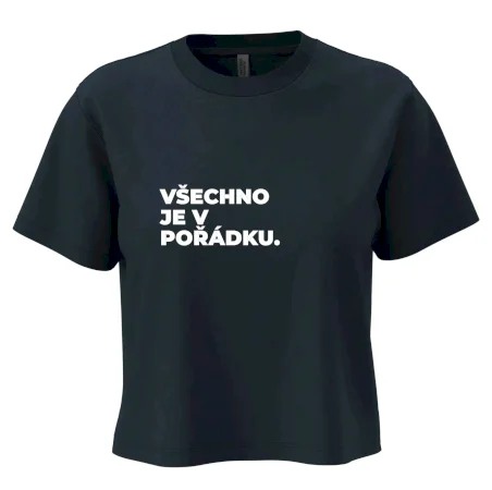 VŠECHNO JE V POŘÁDKU.