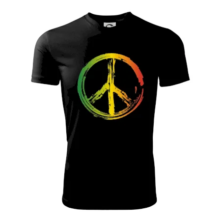 Peace symbol paint
