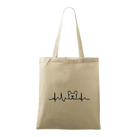 EKG Francouzský buldoček hlava